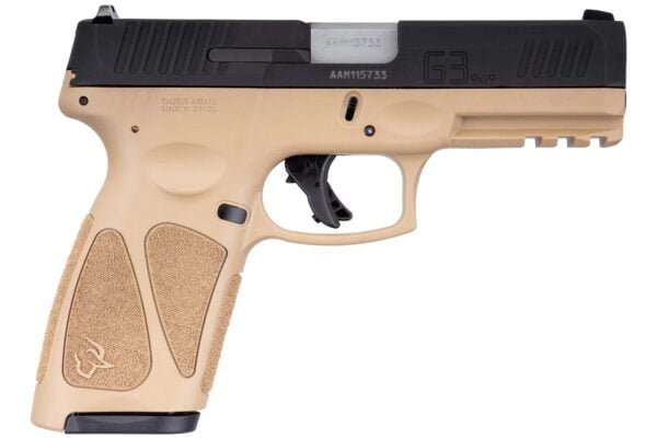 Taurus G3 Full Size Pistol - Tan | 9mm | 4" Barrel | 17rd