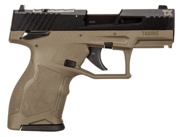 TAURUS TX22C 22LR BK/ODG 3.5" 10+1 TS