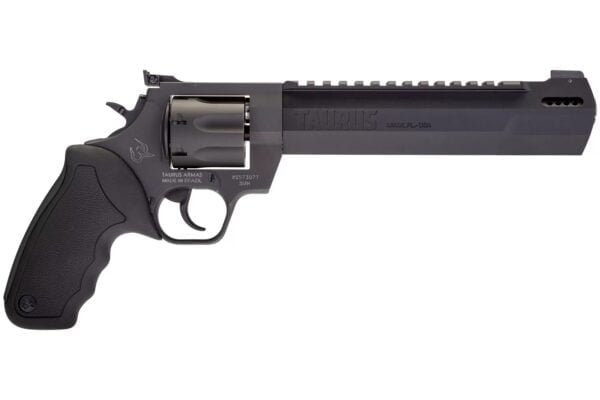 Taurus Raging Hunter Revolver - Black | 357 Mag/38 Spl +P | 8.3" Barrel | 7rd | Rubber Grip | Picatinny Rail