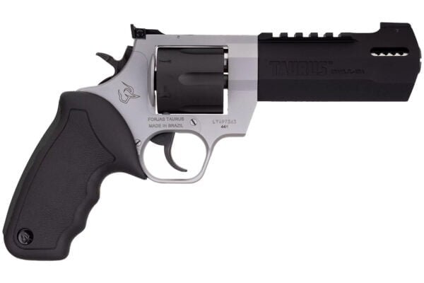 Taurus Raging Hunter Revolver - Two Tone | .44 Mag | 5.1" Barrel | 6rd | Rubber Grip | Picatinny Rail