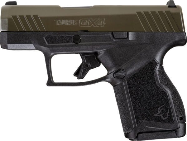 TAURUS GX4 9MM BLK/MS GREEN 3" 11+1