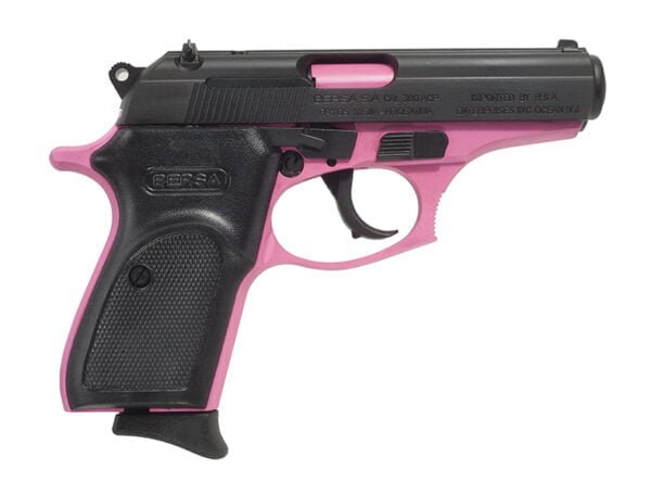 Bersa Thunder 380 Pistol - Black / Pink | .380 ACP | 3.5" Barrel | 8rd