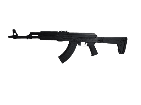 Zastava ZPAPM70 AK-47 Rifle BULGED TRUNNION 1.5MM RECEIVER - Black | 7.62x39 | 16.3" Chrome Lined Barrel | Magpul MOE Grip & Zhukov Stock