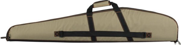 BULLDOG PLUS RIFLE CASE  48" - KHAKI W/ BLACK 3 POCKETS