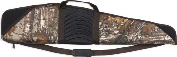 BULLDOG PINNACLE RIFLE CSE 44" - CAMO/BLACK LEATHER/BROWN TRIM