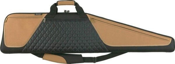 BULLDOG ELITE RIFLE CASE 44" - BLACK W/ TAN TRIM