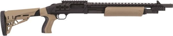 MOSSBERG 500 ATI TACTICAL 12" - 3" 18.5" 6RD BLUED/FDE (TALO)