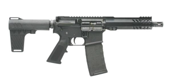 ATI MILSPORT 5.56 7.5" PSTL 7.5" MLOK, FLIP UPS, BLADE BRACE 1-30RD MAG