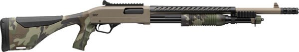 WINCHESTER SXP DEFENDER 12GA - 3" 18" WOODLAND/FDE PISGRIP