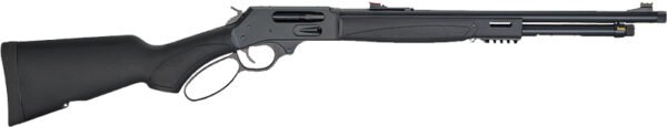 HENRY X MODEL LEVER 45/70 - 19.8" TB BLUED BLACK SYN.