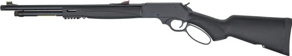 HENRY X MODEL LEVER 45/70 - 19.8" TB BLUED BLACK SYN. - Image 2