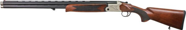 IVER JOHNSON 600LW O/U 12GA 3" - 30"VR CT-5 SILVER/BLACK WALNUT