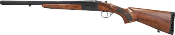 IVER JOHNSON 800 S/S 12GA. 3" - 20" CT-5 BLACK MATTE WALNUT