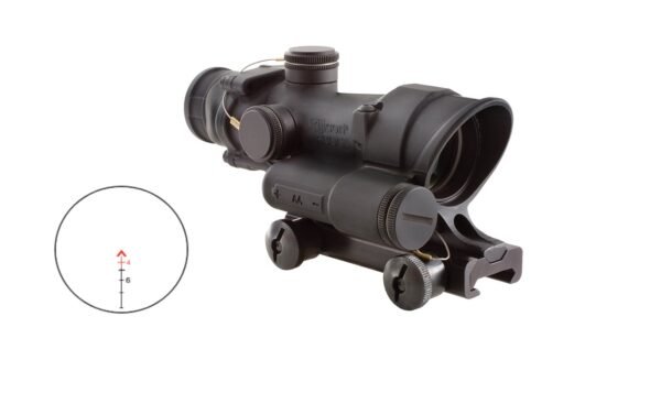 TRIJICON ACOG 4X32 .223 BAC LED RED CHV