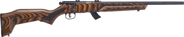 SAVAGE MARK II MINIMALIST - 22LR 18" MATTE/BROWN LAMINATE