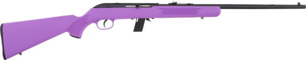 SAVAGE 64F 22LR 21" BBL - BLUED/PURPLE SYNTHETIC