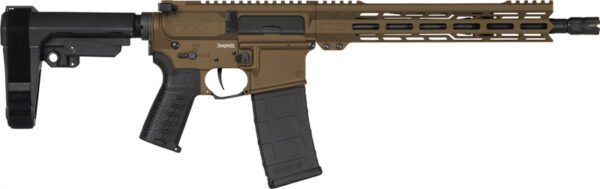 CMMG PISTOL BANSHEE MK4 5.56MM - 12.5" 30RD W/RIP BRACE BRONZE