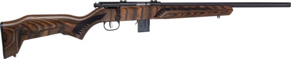 SAVAGE 93R17 MINIMALIST 17HMR - 18" MATTE/BROWN LAMINATE