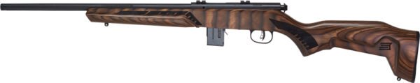 SAVAGE 93R17 MINIMALIST 17HMR - 18" MATTE/BROWN LAMINATE - Image 2