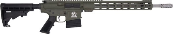 GLFA AR10 RIFLE 308 WIN - 18" S/S BBL 10-SHOT OD GREEN