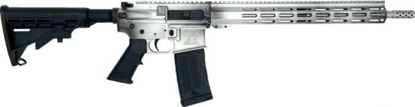 GLFA AR15 BATTLEWORN 223 WYLDE - 16" S/S BBL ALUMINUM FINISH