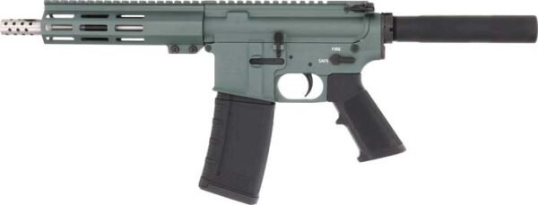 GLFA AR15 PISTOL 223 WYLDE - 7.5" SS. BBL. CHARCOAL GREEN - Image 2