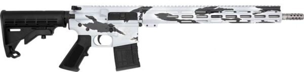 GLFA AR15 RIFLE 223 WYLDE - 16" S/S BBL PURSUIT SNOW CAMO