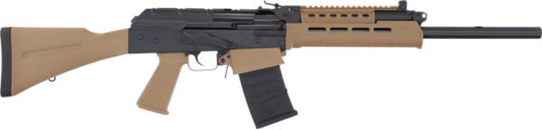 JTS AK STYLE SHOTGUN 12GA - 3" 2-5RD MAGS M-LOK RAIL FDE