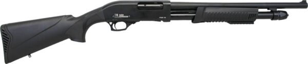 IVER JOHNSON PUMP 12GA. 3" - 18" CYLINDER BLUED SYN