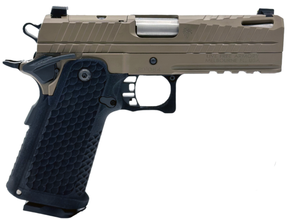 LFA Apollo 11 Compact Pistol - 9mm | FDE | 4.1" | 1x17rd Mag