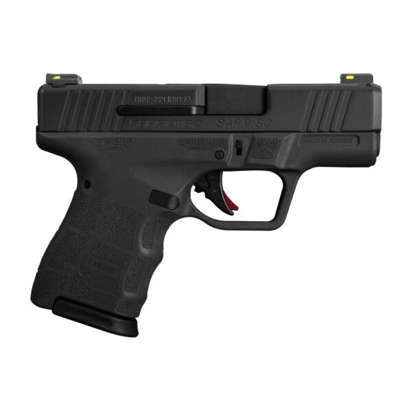 SAR FIREARMS SAR9 SC 9MM BLK 3.3" 12+1