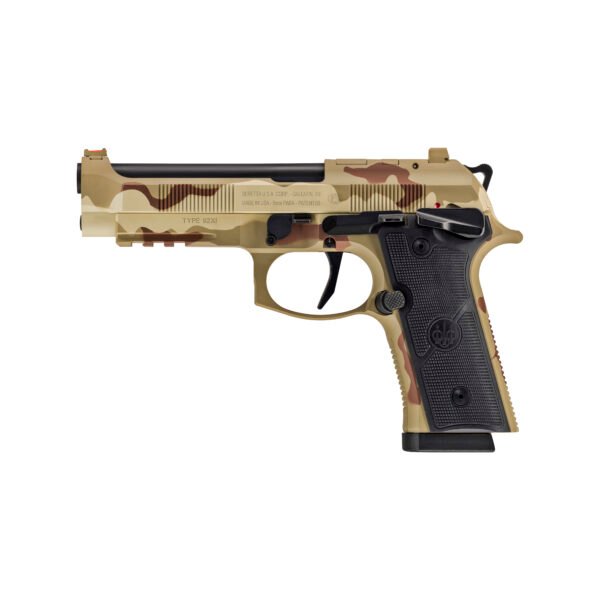 BERETTA 92XI FS 9MM DCU CAM 4.7" 10+1#