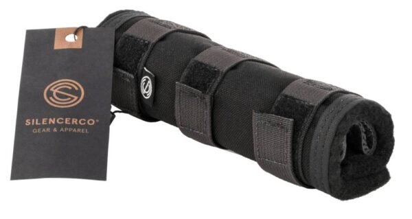 SILENCERCO SUPPRESSOR COVER 7.5" BLACK HIGH TEMPERATURE