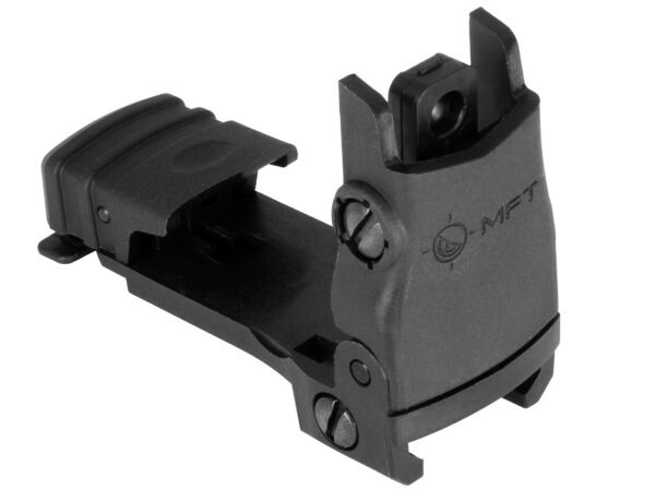 MFT REAR FLIP UP SIGHT BLK