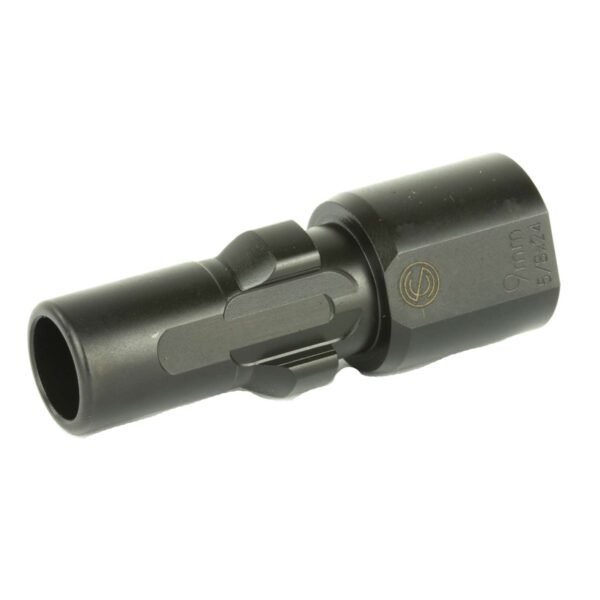 SILENCERCO 3-LUG MUZZLE DEVICE 5/8x24 9MM - Image 2