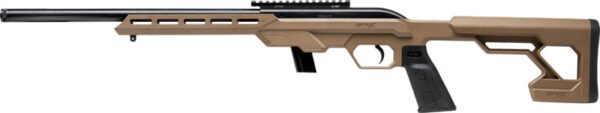 SAVAGE 64 PRECISION 22LR 10RD - 16.5" HB SYNTHETIC CHASSIS FDE - Image 2