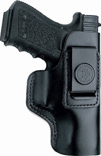 DESANTIS INSIDER HOLSTER IWB - RH LEATHER SHIELD 9/40/45 BLK
