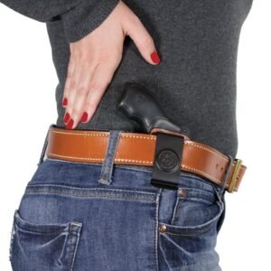 Alternative view of DESANTIS SUMMER HEAT HOLSTER - IWB RH LEATHER LCP & LCP II TN