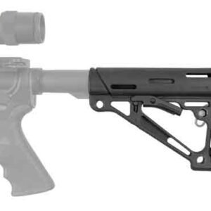 Alternative view of HOGUE AR-15 COLLAPSIBLE STOCK - BLACK RUBBER COMMERCIAL