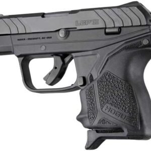 HOGUE HANDALL BEAVER TAIL GRIP - SLEEVE RUGER LCP II BLACK