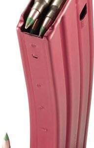 Alternative view of CPD MAGAZINE AR15 5.56X45 30RD - RED FINISH ALUMINUM