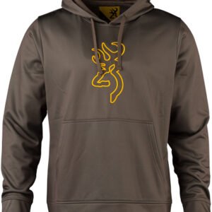 Alternative view of BROWNING TECH HOODIE LS - MAJOR BROWN X-LARGE