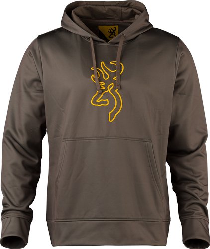 BROWNING TECH HOODIE LS - MAJOR BROWN X-LARGE - Image 2