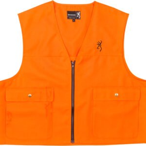 BROWNING SAFETY VEST BUCK - MARK LOGO BLAZE ORANGE MED
