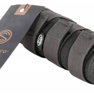 SILENCERCO SUPPRESSOR COVER 6" BLACK HIGH TEMPERATURE