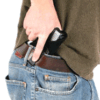 BLACKHAWK INSIDE PANTS #08 RH - S&W J-FRAME & SIMILAR 2" BLACK