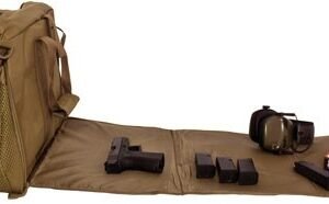 Alternative view of RED ROCK DELUXE RANGE BAG TAN - FOLD OUT WORK/CLEANING GUN MAT