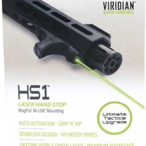 Alternative view of VIRIDIAN LASER HANDGUARD HS1 - GREEN W/HAND STOP M-LOK FDE
