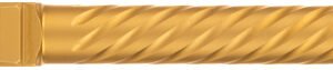 BALLISTIC ADVANTAGE FOR GLOCK - 17 G5 1/2X28" THRD. GOLD BBL