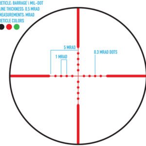 Alternative view of FIREFIELD BARRAGE 2.5-10X40 - RIFLESCOPE MIL-DOT RETICLE